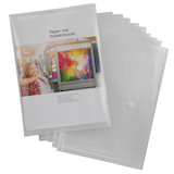 Artikelbild 1 für 10 EICHNER Dokumententaschen DIN A4 transparent glatt, Artikelnummer 322311