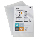 Artikelbild 1 für 100 Esselte Sichthüllen DIN A4 transparent genarbt 0,11 mm, Artikelnummer 844607