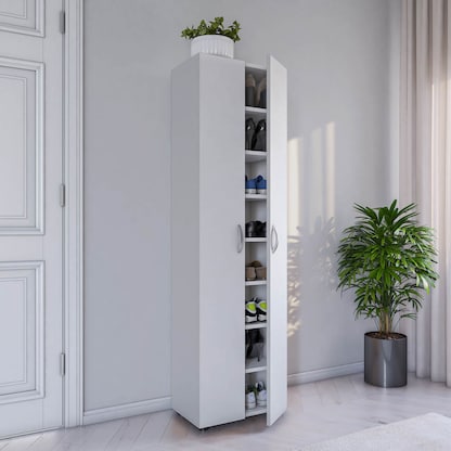 Artikelbild 4 für VCM my home Schuhschrank Ulas XXL, 918427 weiß 49,0 x 34,0 x 178,0 cm, Artikelnummer 911624