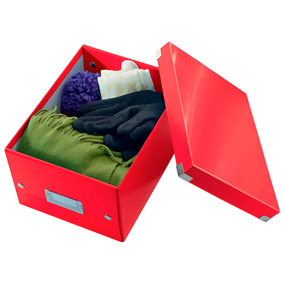 Artikelbild 2 für AKTION: LEITZ Click & Store Aufbewahrungsbox 7,4 l rot 21,6 x 28,2 x 16,0 cm mit Prämie nach Registrierung, Artikelnummer 235196