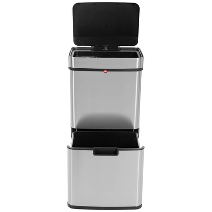 Artikelbild 8 für Hailo Öko Vario XL Mülleimer 50,0 l silber, schwarz, Artikelnummer 458579