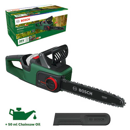 Artikelbild 2 für BOSCH Home & Garden AdvancedChain 36V-35-40 Akku-Kettensäge 36,0 V, ohne Akku, Artikelnummer 467138