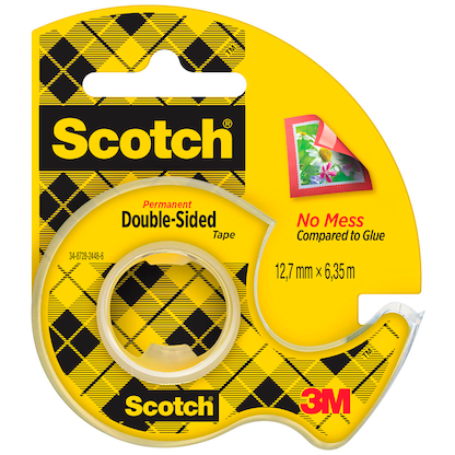 Artikelbild 2 für Scotch Klebefilmabroller Permanent Double-Sided gelb, Artikelnummer 477636