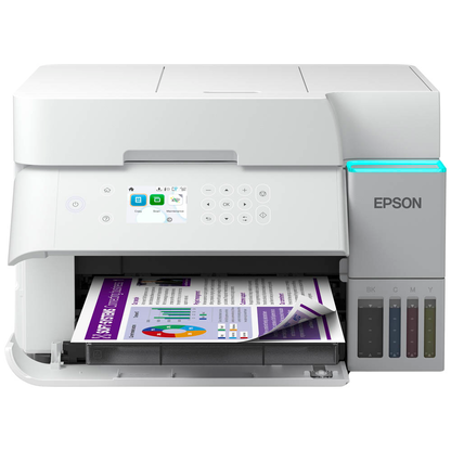 Artikelbild 4 für AKTION: EPSON EcoTank ET-3956 3 in 1 Tintenstrahl-Multifunktionsdrucker weiß mit 60 Euro CashBack, Artikelnummer 688129