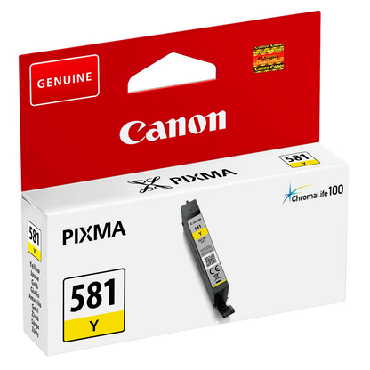 Artikelbild 2 für Canon CLI-581 Y gelb Druckerpatrone, Artikelnummer 436530