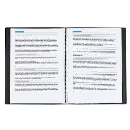 Artikelbild 8 für FolderSys Sichtbuch DIN A4, 10 Hüllen schwarz, 1 St., Artikelnummer 642025