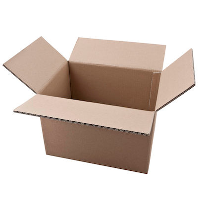 Artikelbild für 20 Nestler Wellpapp-Faltkartons 2-wellig braun 39,3 x 28,8 x 27,8 cm Außenmaß, Artikelnummer 599092