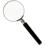 Artikelbild 1 für WESTCOTT Lupe schwarz 5-fach, Ø 65 mm, Artikelnummer 537581