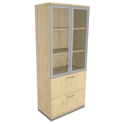 Artikelbild für fm Aktenschrank Sidney, 4260267328729 königsahorn 2 Fachböden 80,0 x 44,2 x 186,9 cm, Artikelnummer 371942