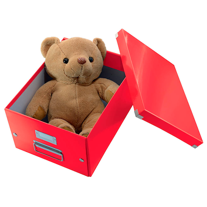 Artikelbild 2 für AKTION: LEITZ Click & Store Aufbewahrungsbox 16,7 l rot 28,1 x 36,9 x 20,0 cm mit Prämie nach Registrierung, Artikelnummer 235339