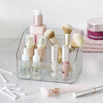 Artikelbild 3 für Zeller Schreibtisch-Organizer transparent Kunststoff 5 Fächer 14,8 x 18,0 x 12,0 cm, Artikelnummer 685237