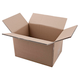 Artikelbild 1 für 20 Nestler Wellpapp-Faltkartons 2-wellig braun 31,8 x 22,8 x 20,8 cm Außenmaß, Artikelnummer 599126