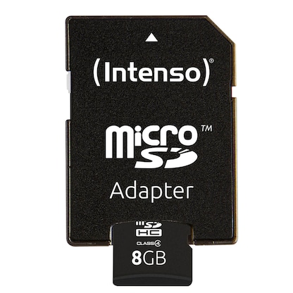 Artikelbild 3 für Intenso Speicherkarte microSDHC-Card Class 4 8 GB, Artikelnummer 301796