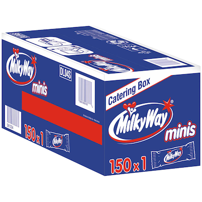 Artikelbild 3 für MilkyWay Minis Schokoriegel 150 Riegel, Artikelnummer 281388