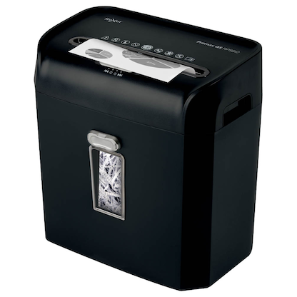 Artikelbild 19 für Rexel ProMax RPS812 Aktenvernichter mit Streifenschnitt P-2, 6 mm, bis 8 Blatt, schwarz, Artikelnummer 437069