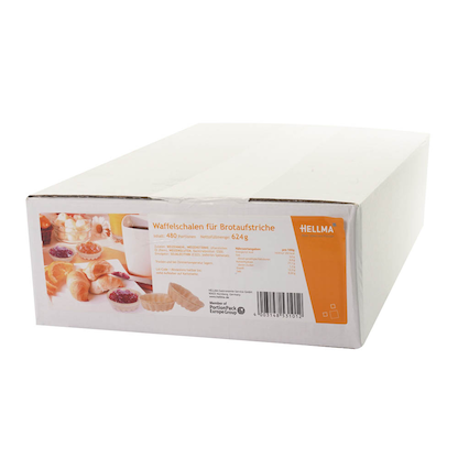 Artikelbild 3 für HELLMA Waffelschalen Kekse 480 St., Artikelnummer 781413