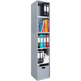 Artikelbild 1 für VCM my office Aktenregal Lona XXL grau 35,3 x 37,0 x 183,0 cm, Artikelnummer 849234