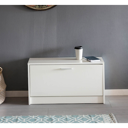 Artikelbild 7 für WOHNLING Schuhschrank, WL5.271 weiß 1 Fachboden 80,0 x 24,0 x 47,0 cm, Artikelnummer 906402