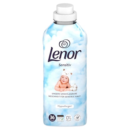 Artikelbild für Lenor Sensitiv Weichspüler flüssig, 0,756 l, Artikelnummer 526586
