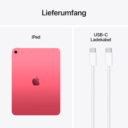 Artikelbild 2 für Apple iPad Wi-Fi (A16) (2025) 27,9 cm (11,0 Zoll) 128 GB pink, Artikelnummer 552727
