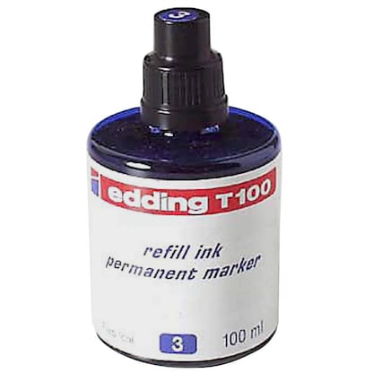Artikelbild für edding Nachfülltusche T100 blau, Artikelnummer 311225