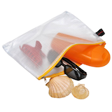 Artikelbild 1 für FolderSys Reißverschlussbeutel transparent/gelb 0,15 mm, 1 St., Artikelnummer 641795