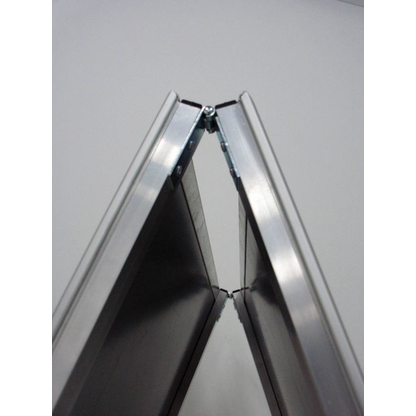 Artikelbild 5 für update displays Kundenstopper silber DIN A2 2 Fächer, Artikelnummer 646657