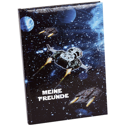 Artikelbild 3 für goldbuch Freundebuch Raumschiff ca. DIN A5 liniert, mehrfarbig Softcover 88 Seiten, Artikelnummer 709582