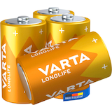 Artikelbild 1 für 4 VARTA Batterien LONGLIFE Mono D 1,5 V, Artikelnummer 964155