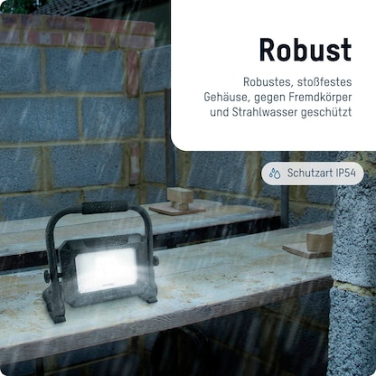 Artikelbild 15 für ANSMANN FL20W-R Akku-LED-Baustrahler schwarz 20 W, Artikelnummer 629166