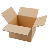 Artikelbild 1 für 20 Nestler Wellpapp-Faltkartons 1-wellig braun 23,5 x 23,5 x 16,7 cm Außenmaß, Artikelnummer 690164