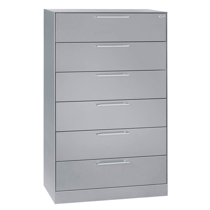 Artikelbild 11 für CP C 3000 Asisto Karteischrank silber 6 Schubladen 80,0 x 43,5 x 131,0 cm, Artikelnummer 415836