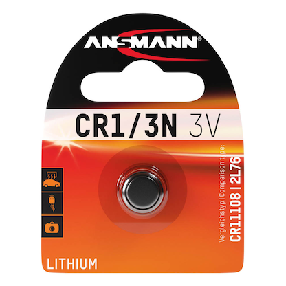 Artikelbild für ANSMANN Knopfzelle CR 1/3N 3,0 V, Artikelnummer 533556