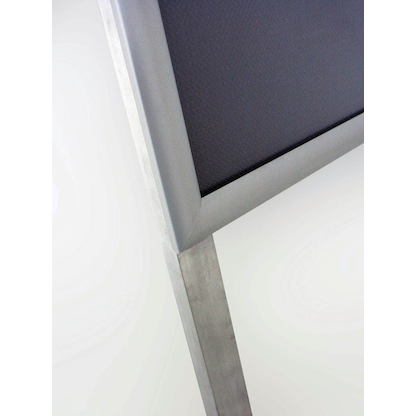 Artikelbild 6 für update displays Kundenstopper silber DIN A2 2 Fächer, Artikelnummer 646657