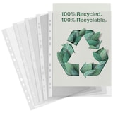 Artikelbild 1 für 100 Esselte Prospekthüllen DIN A4 transparent genarbt 0,07 mm, Artikelnummer 304487