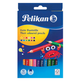 Artikelbild 1 für Pelikan Buntstifte farbsortiert, 12 St., Artikelnummer 402261
