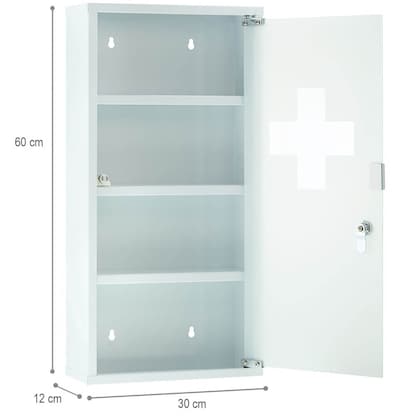 Artikelbild 2 für FIRST AID ONLY® Medizinschrank ohne Füllung weiß, Artikelnummer 503142
