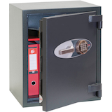 Artikelbild 1 für phoenix Tresor Mercury Sicherheitsstufe 2 nach EN 1143-1 mit Feuerschutz graphitgrau 52,0 x 50,0 x 65,0 cm, Artikelnummer 845002