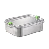 Artikelbild 1 für APS Lunchbox XL silber 1,4 l, 1 St., Artikelnummer 198711