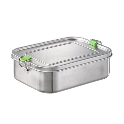 Artikelbild für APS Lunchbox XL silber 1,4 l, 1 St., Artikelnummer 198711