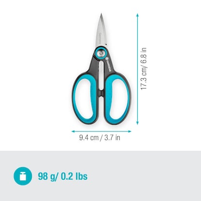 Artikelbild 3 für GARDENA Kräuterschere HerbCut türkis, schwarz 17,3 cm, Artikelnummer 211858