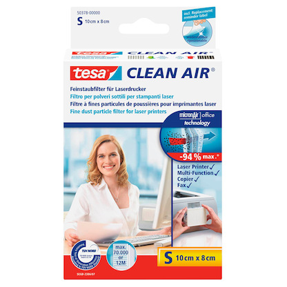 Artikelbild 3 für tesa Feinstaubfilter Clean AirGröße S, Artikelnummer 395699