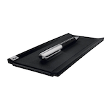 Artikelbild 1 für SIGEL Stiftablage cintano:S saphirschwarz Lederimitat 20,0 x 10,0 x 1,0 cm, Artikelnummer 376772