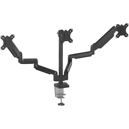 Artikelbild 4 für AKTION: Fellowes Monitor-Halterung Platinum Series 8042601 schwarz für 3 Monitore, Tischklemme, Tischbohrung mit 30 Euro CashBack, Artikelnummer 377395