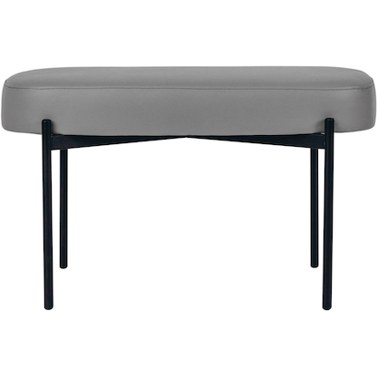Artikelbild 2 für meet powered by PAPERFLOW Sitzbank GAIA M GBOMC.01.14 grau Kunstleder 79,0 cm, Artikelnummer 851987