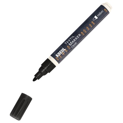 Artikelbild 2 für KREUL Opak Medium Textilmarker schwarz 2,0 - 4,0 mm, 1 St., Artikelnummer 115099