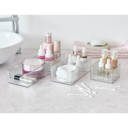 Artikelbild 5 für Zeller Schreibtisch-Organizer 3tlg-Set transparent Kunststoff 10,0 x 30,0 x 5,0 cm, Artikelnummer 685358