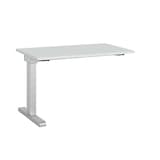 Artikelbild 1 für mauser Anbautisch varitos.c lichtgrau, alu rechteckig 100,0 x 60,0 x 65,0 - 125,0 cm, Artikelnummer 272904