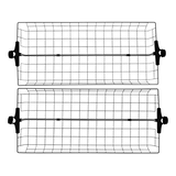 Artikelbild 1 für 2 WENKO Herkules Ablagen für Garderobensystem schwarz 94,0 x 38,0 x 8,0 cm, Artikelnummer 817342