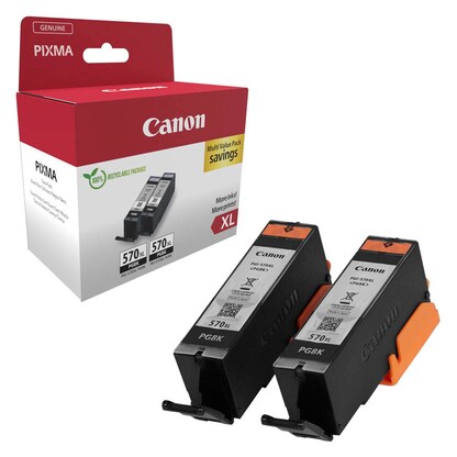 Artikelbild 7 für Canon PGI-570 XL PGBK Twinpack schwarz Druckerpatronen, 2er-Set, Artikelnummer 248706